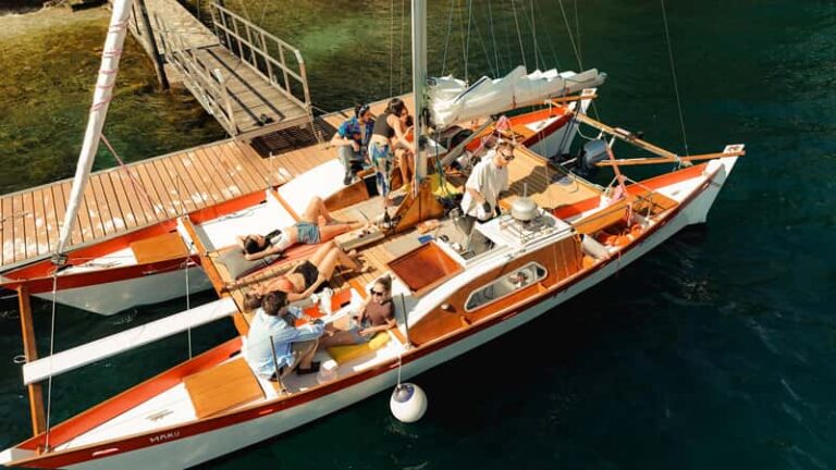 Excursion en catamaran