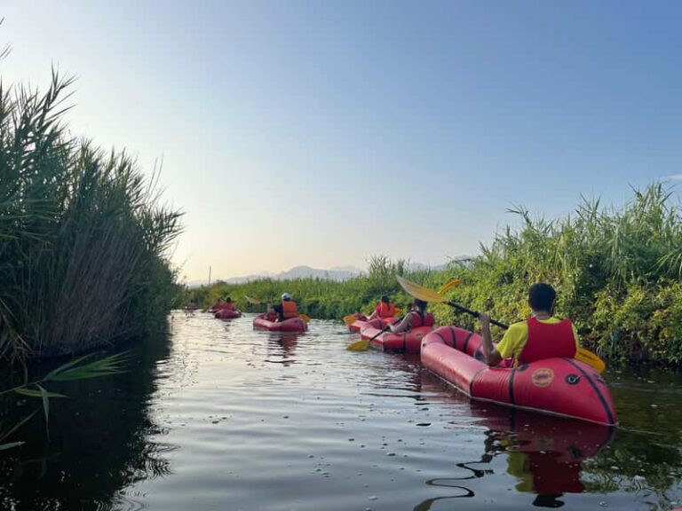 Kayak sur le Lago di Massaciuccoli