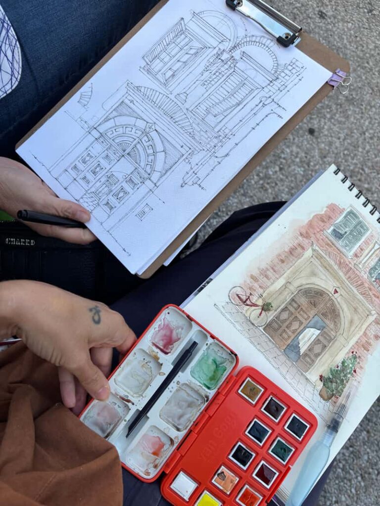 Atelier de dessin urbain