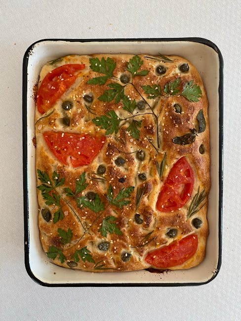 Focaccia tipica lucchese
