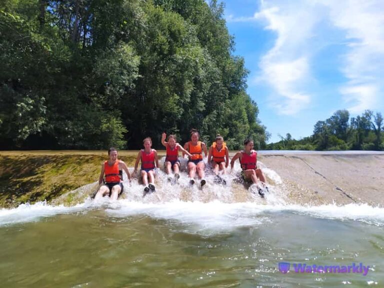 Kayak familial et apéritif