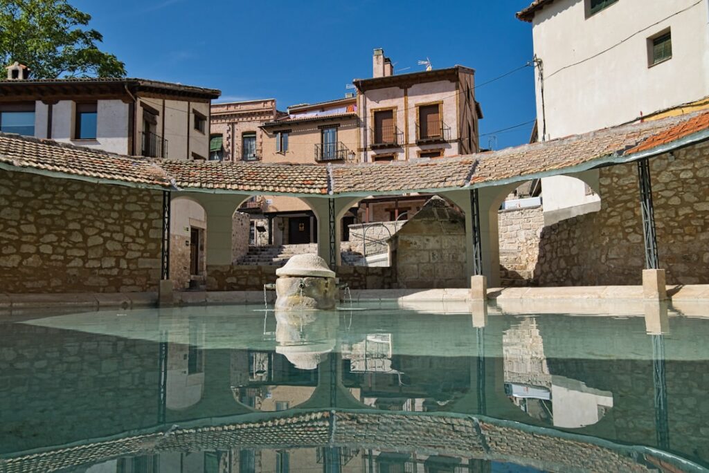 Bagno Vignoni Piazza delle Sorgenti historic thermal pool