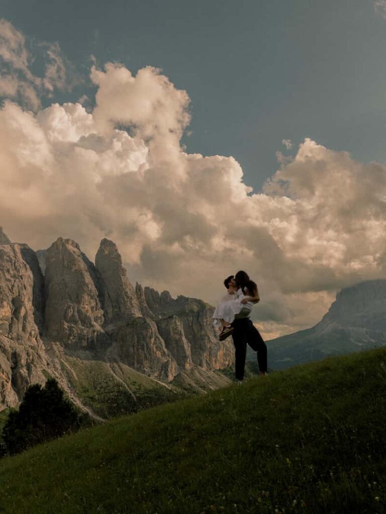 Séance photo à Alpe di Siusi