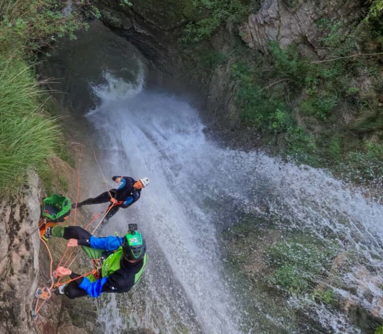 Canyoning à Cornolade