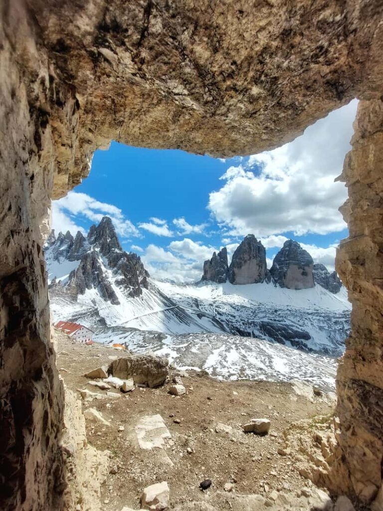 Trail running autour des Tre Cime