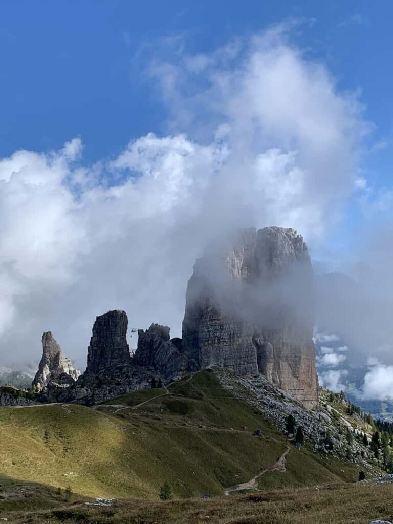 Cinque Torri depuis Col Giau