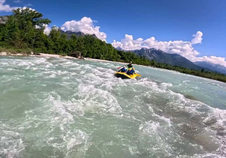 Rafting près de Cortina