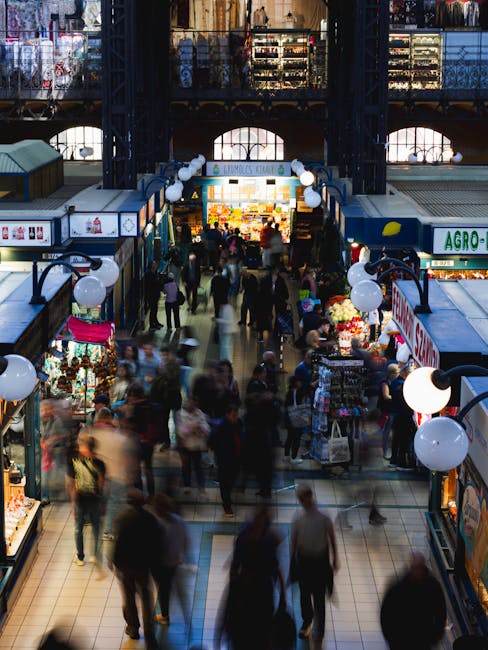 mercato centrale rome crowded indoor food stalls