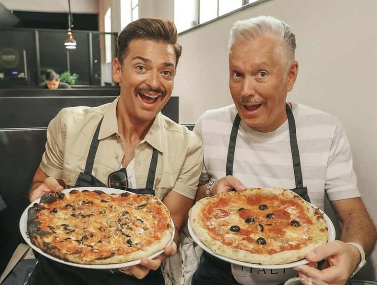 Atelier pizza et tiramisu (près de la Fontaine de Trevi)