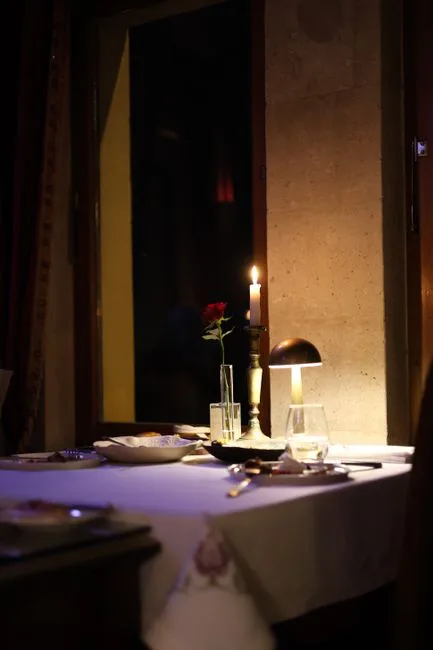 Candlelit dinner at Alle Due Corti