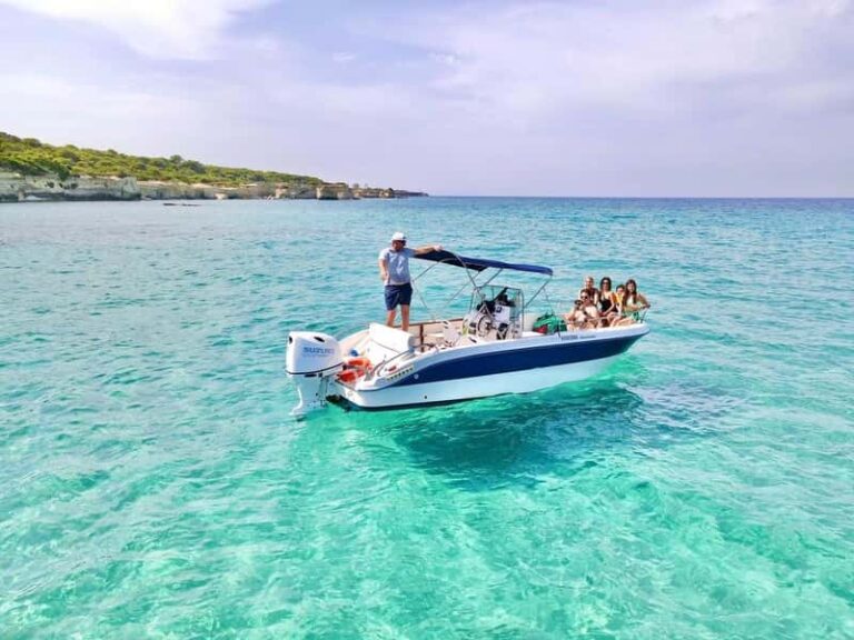 Bootsausflug San Foca → Torre Sant'Andrea