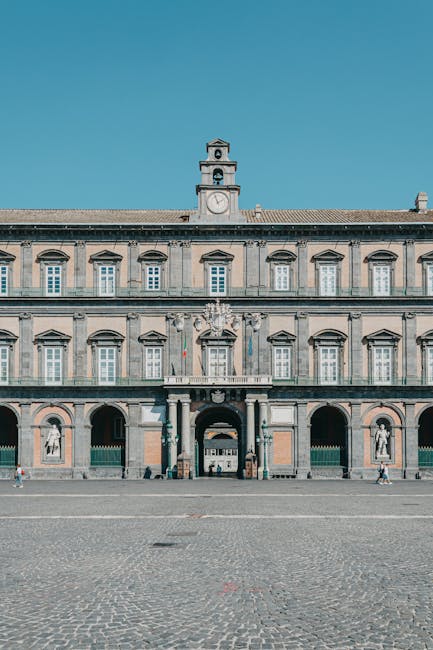 Palazzo Reale di Torino exterior evening
