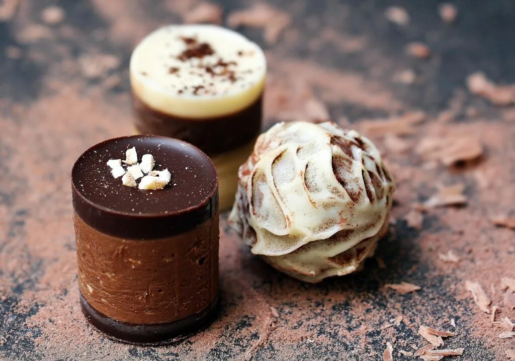 Chocolats piémontais sur fond de cacao, à goûter à Turin