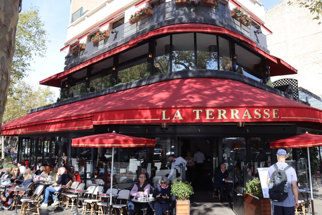 La Sponda Terrasse im sanften Morgenlicht