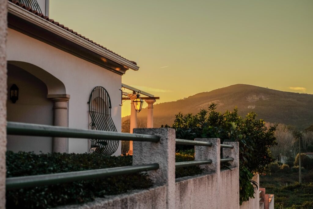 Villa Rufolo terrace at sunrise, Ravello