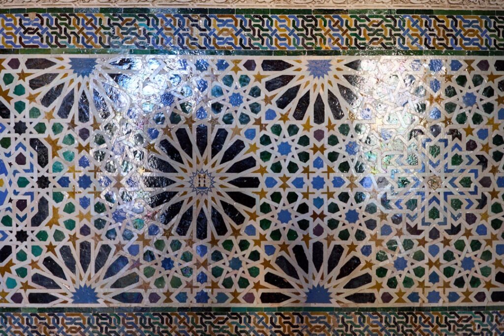 Mosaic tiled panel