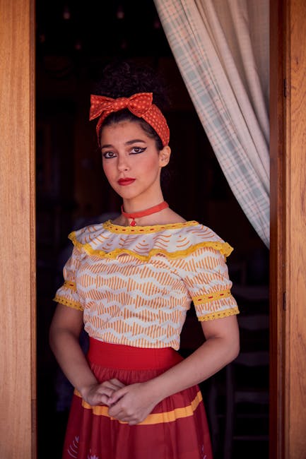 Handcrafted Sicilian dress