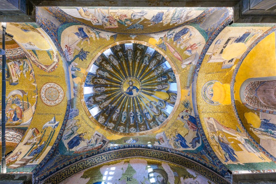 Interior mosaics of La Martorana