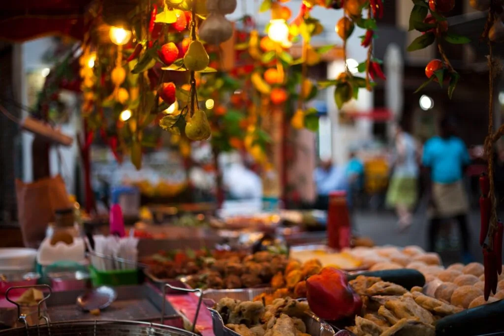 Street food tour tasting a selection of Palermo snacks