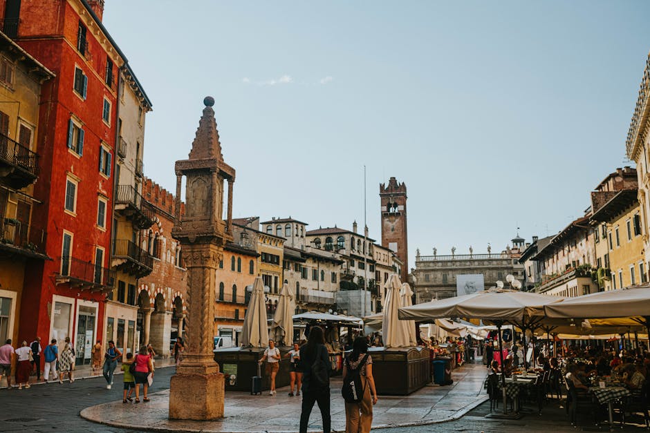 Piazza delle Erbe w Padwie