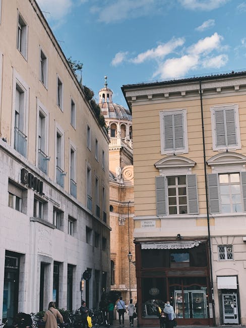 Parking centralny w Parmie — miejsce do zostawienia samochodu podczas wizyty na targu