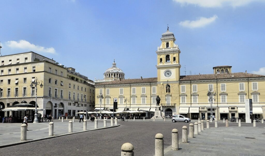 Street scene in Parma
