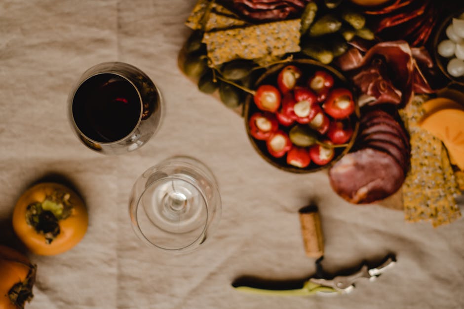 Adega do Tio Matias wine carafe and tapas board
