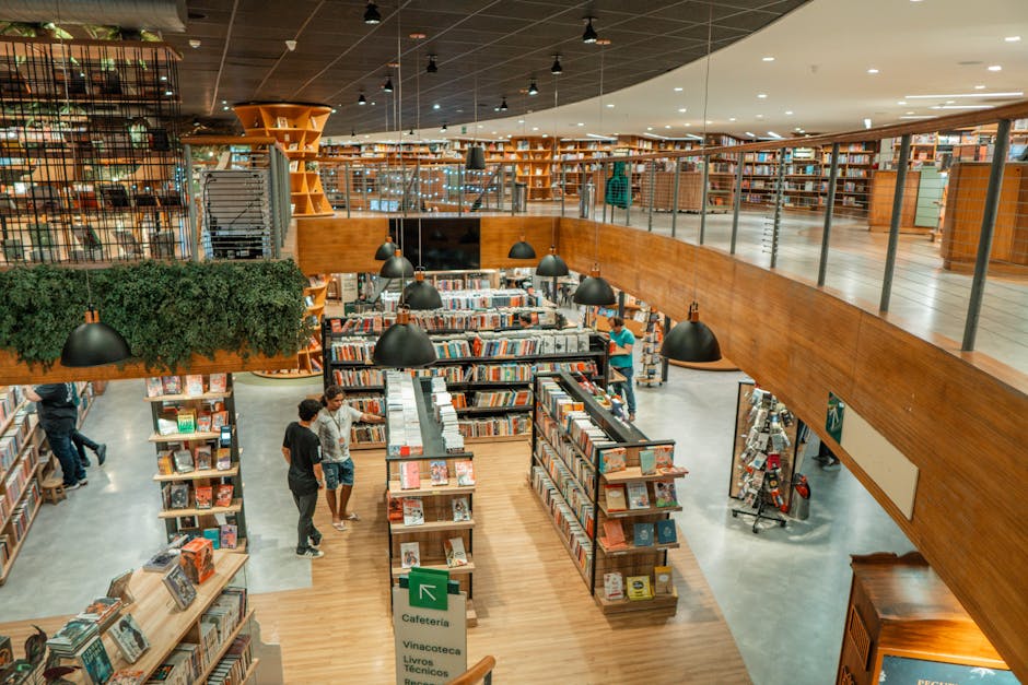Livraria Bertrand bookstore interior books