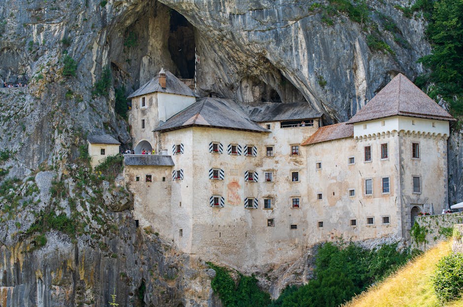 Interior rooms of Predjama Castle