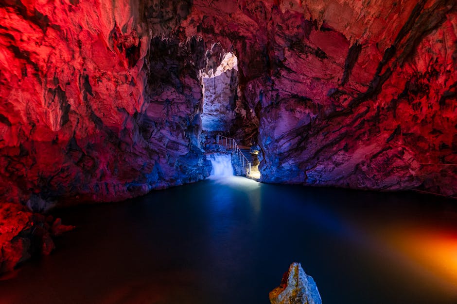 Underground gorge at Škocjan Caves