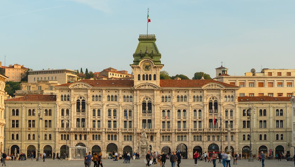Piazza Unità d'Italia in Trieste