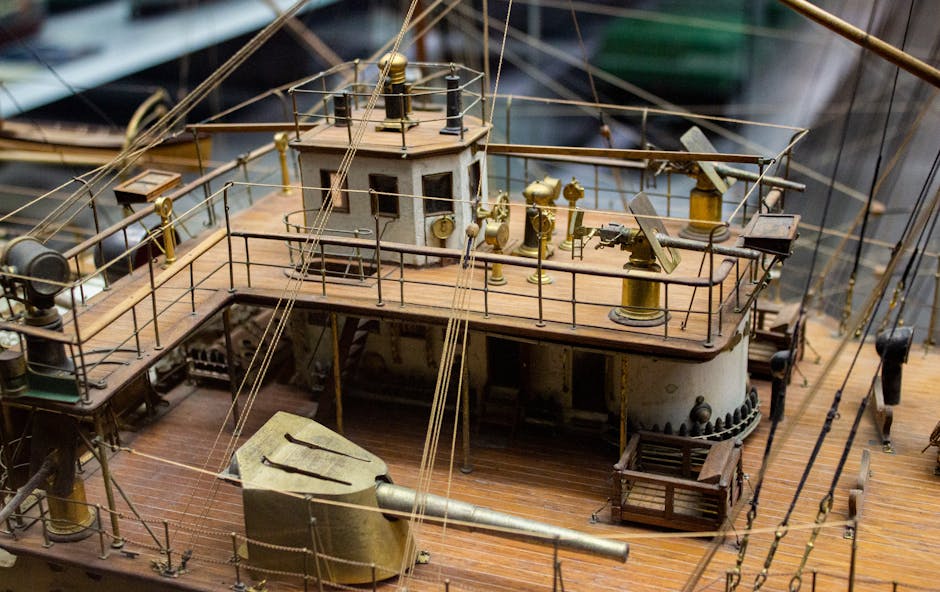Naval History Museum, Trieste — ship models on display