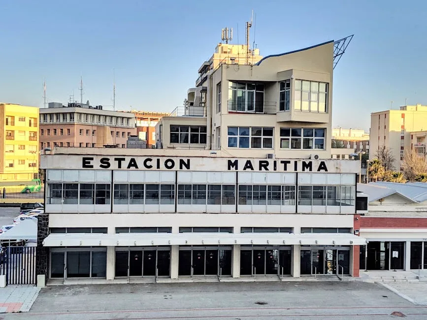 Bâtiment 'Estacion Maritima' au front portuaire de Trieste