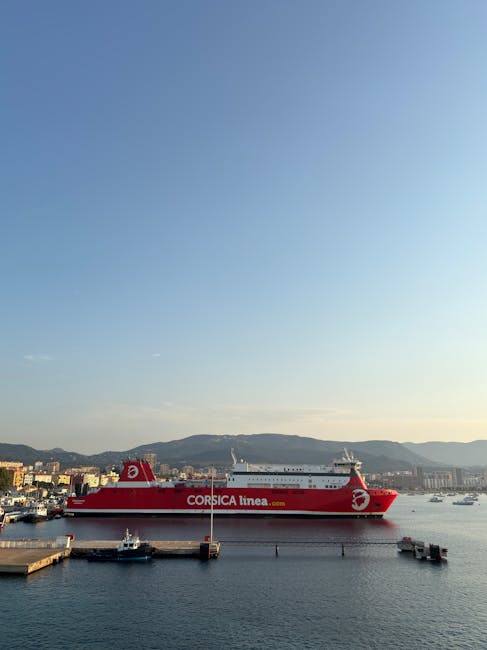 Haven van Milazzo met veerboot