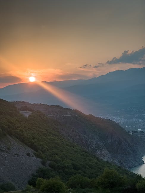 Aussichtspunkt Quattrocchi bei Sonnenuntergang