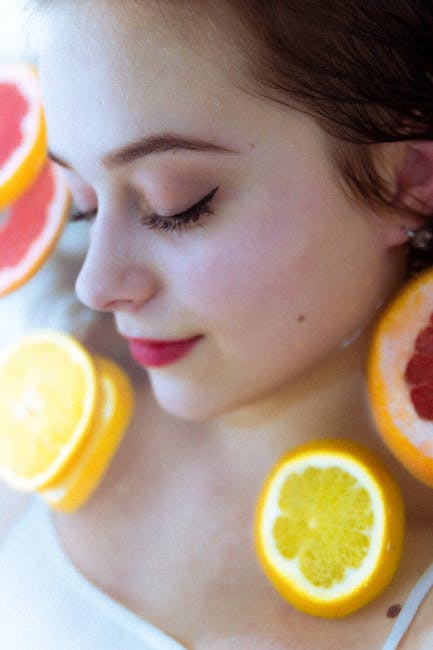 Citrus facial treatment