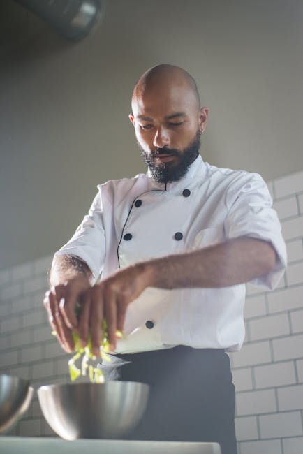 Privéchef bereidt maaltijd