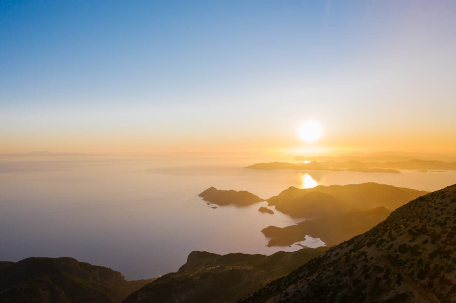 Sonnenaufgangspanorama von Capri
