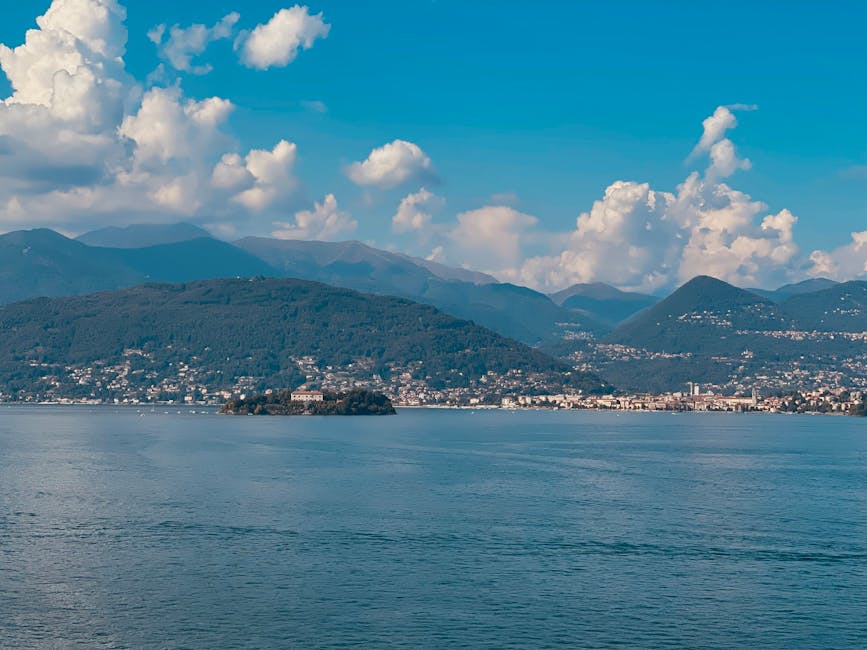 Tauchschule Stresa beim Ansteuern einer Insel
