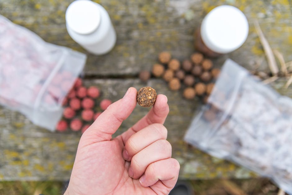 Karperaas en boilies aan de oever van Castiglione del Lago