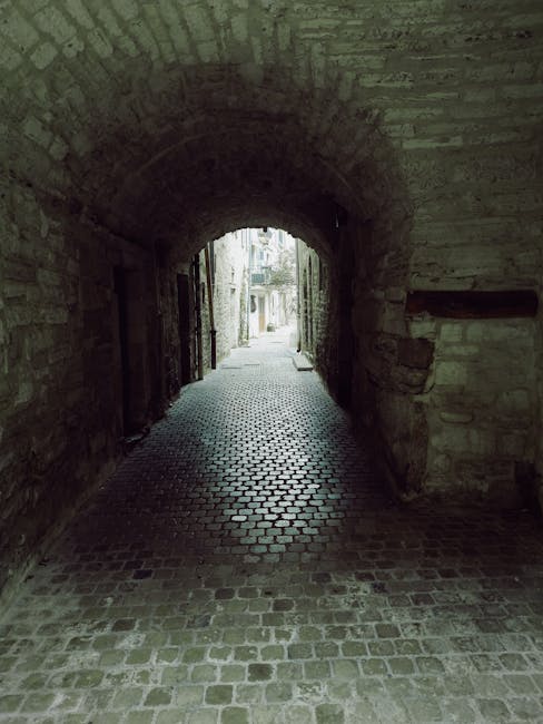 Middeleeuwse steeg in Gerace