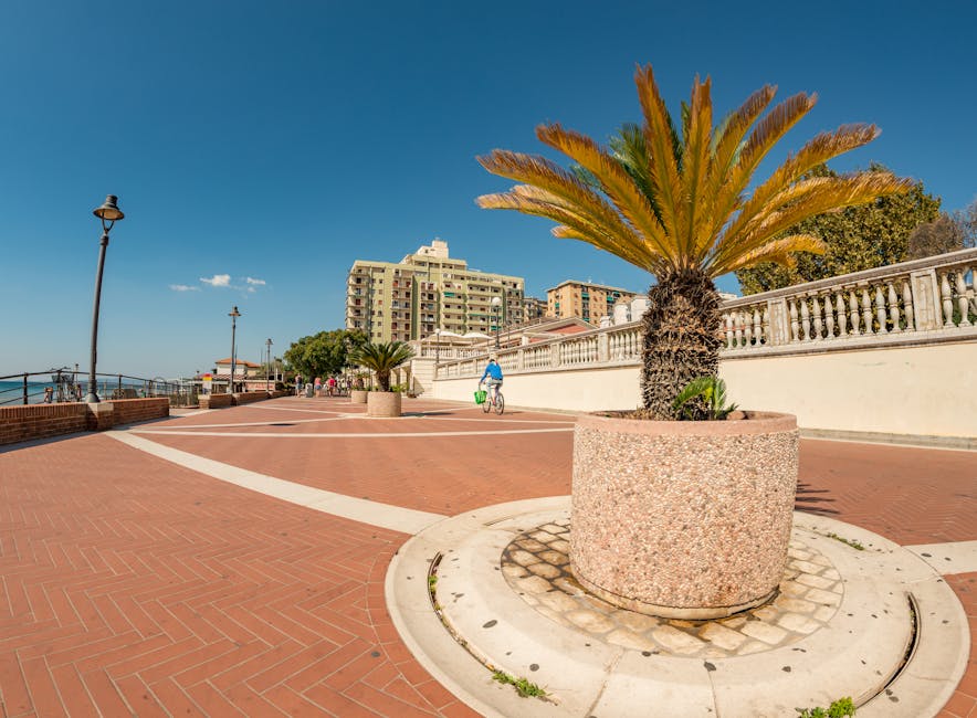 Nabrzeże i promenada w Reggio Calabria