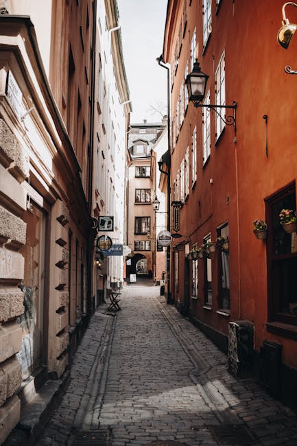Enge Gasse in der Altstadt