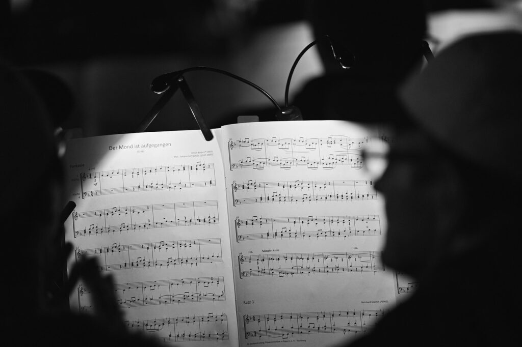 Outdoor classical concert at Piazza San Nicola during a night festival