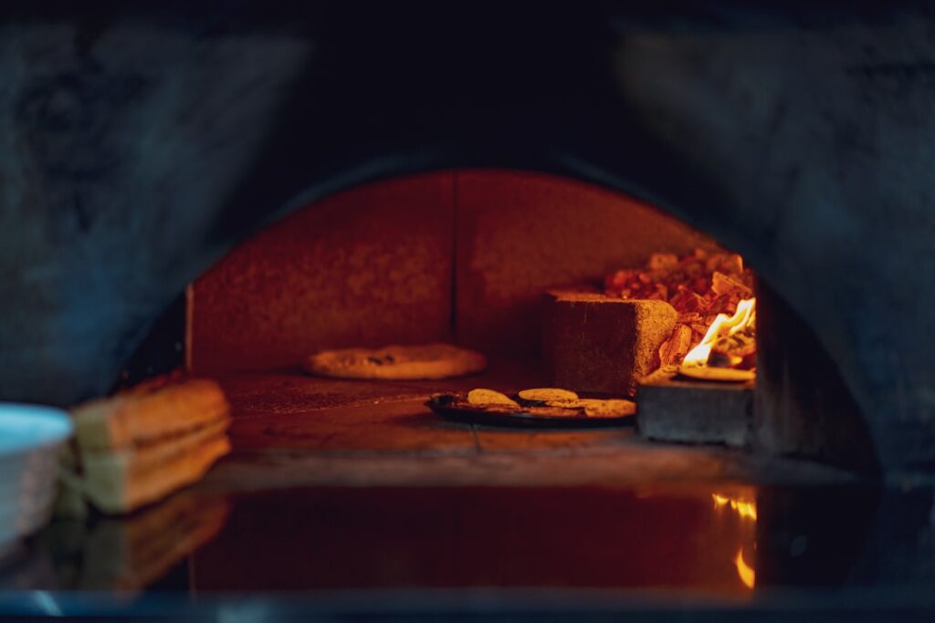 traditionele oven in L’Antico Forno del Corso