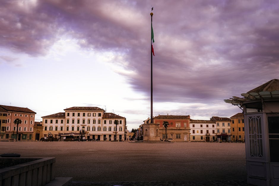 historisch plein van Norcia