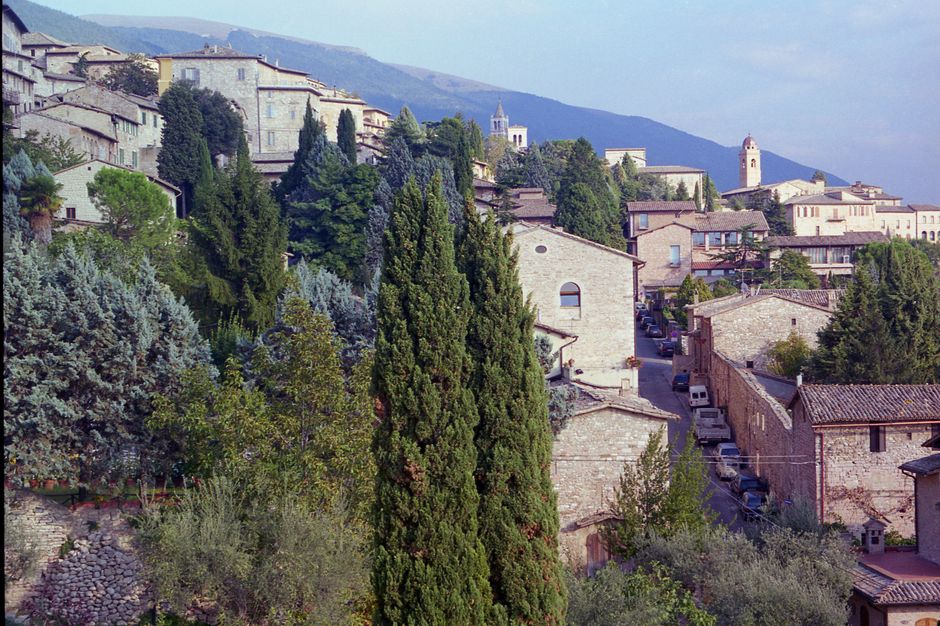 Giardini Carducci panoramisch uitzicht over vallei