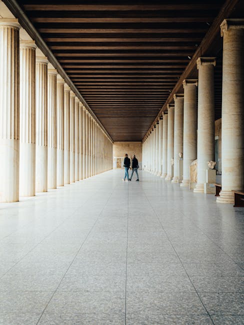 Acropolis Museum interior morning light