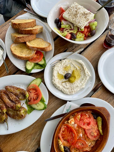 Greek mezzes platter from Ta Karamanlidika tou Fani