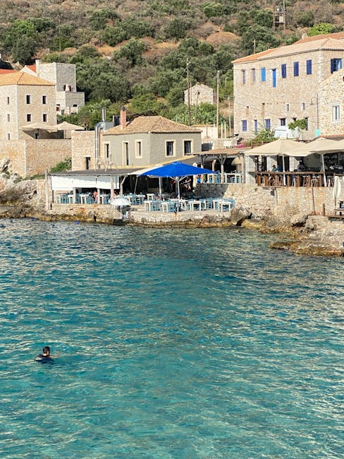 Seaside taverna in Agia Roumeli waar je kunt eten na de trek